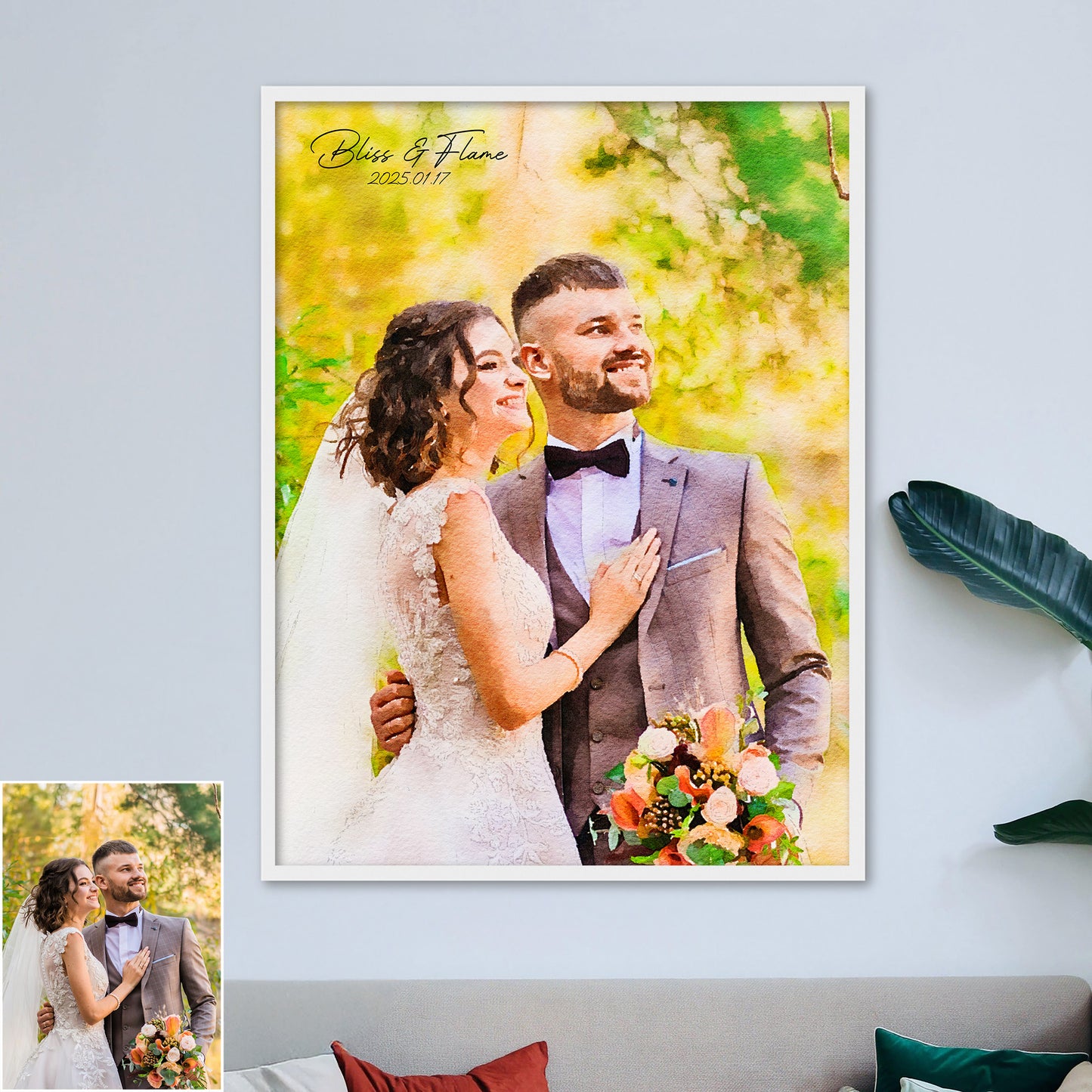 Watercolor Art from Photo