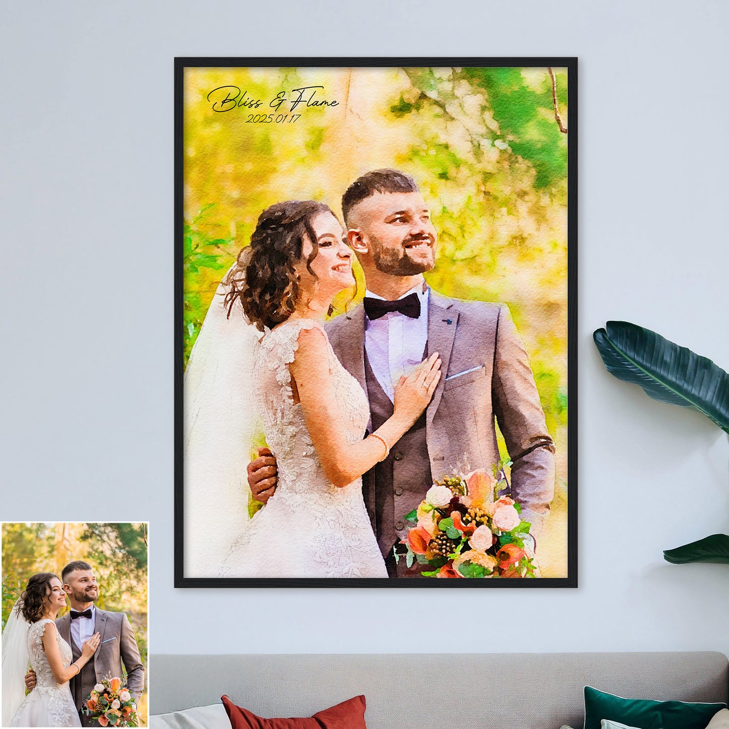 Watercolor Art from Photo