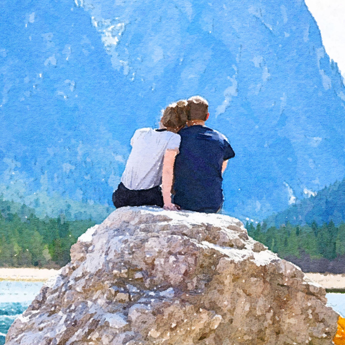 Watercolor Art from Photo