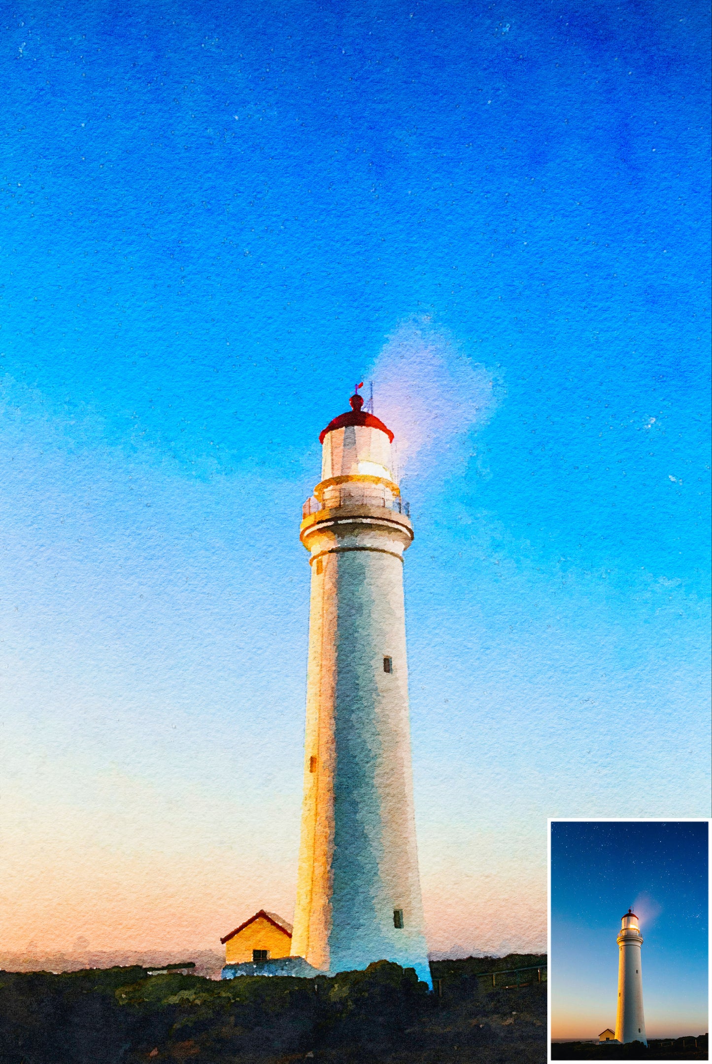 Watercolor Art from Photo